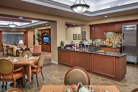 Silverado community bistro kitchen