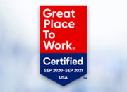 Great place to work badge