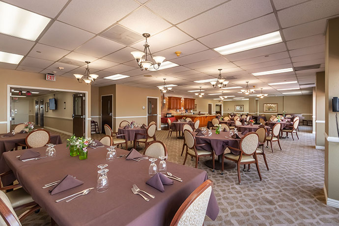 Silverado Encinitas Dining Room