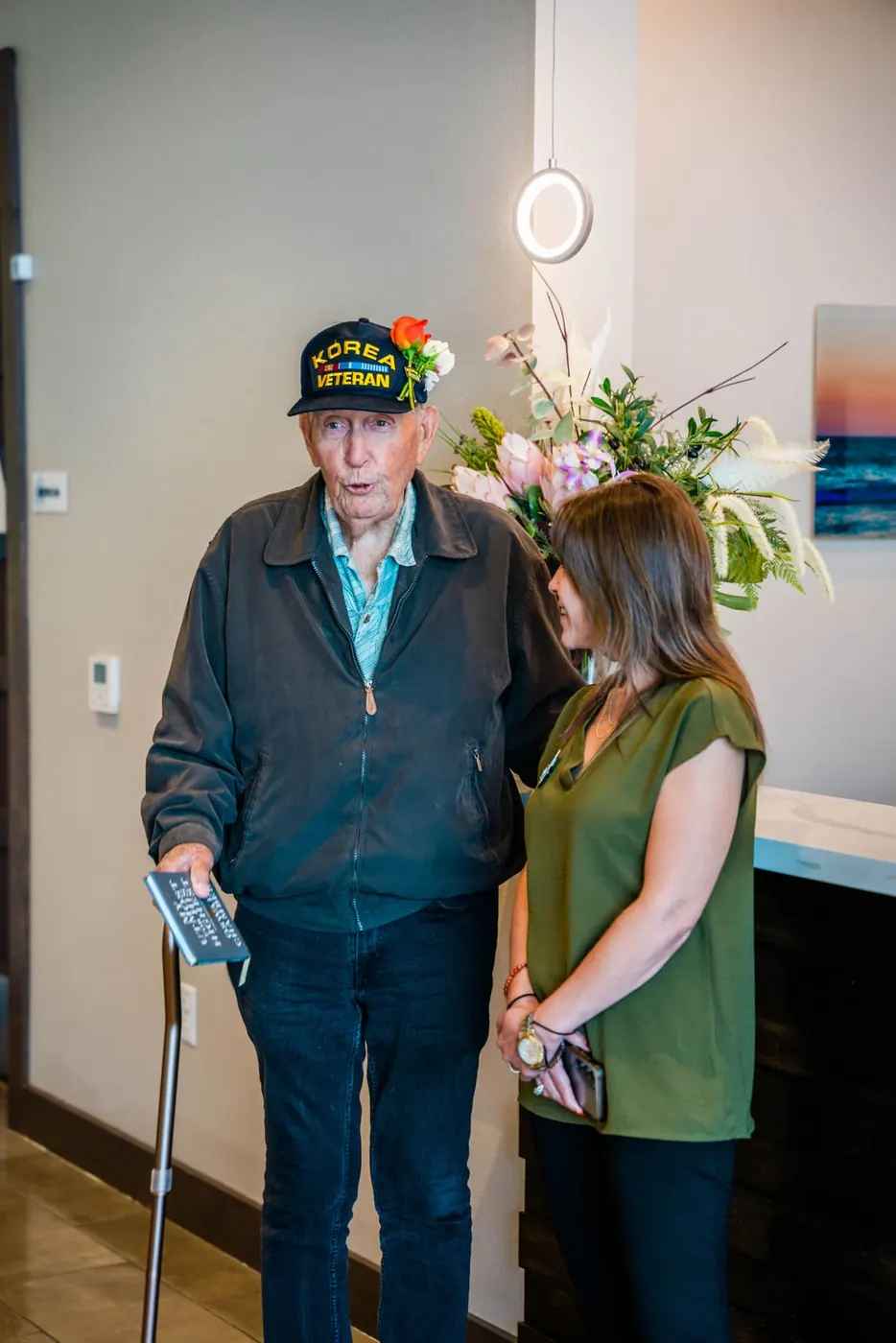 A resident veteran catches up with the team