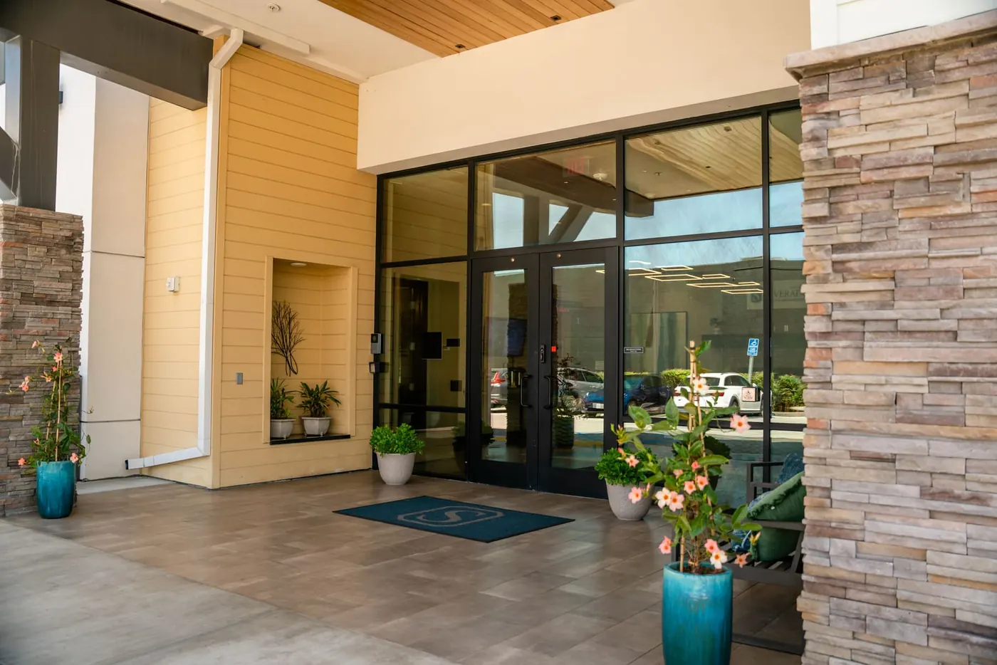 The front entry