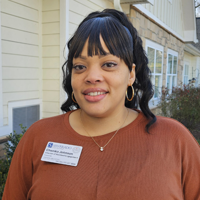 Chenika Johnson Silverado Frederick Director of Resident Engagement