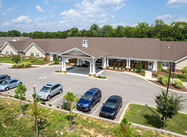 Silverado Franklin Drone View from above