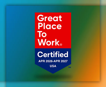 Great Place to Work Certified badge for Silverado, valid April 2026 through April 2027, USA.