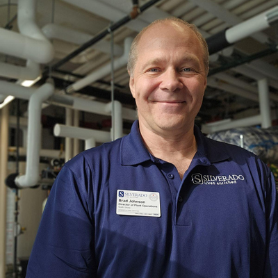 Brad Johnson, Director of Plant Operations at Silverado North Shore