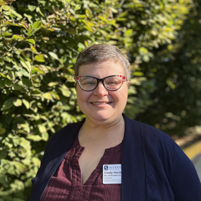 Cindy Hardy, Director of Resident and Family Services at Silverado Alexandria